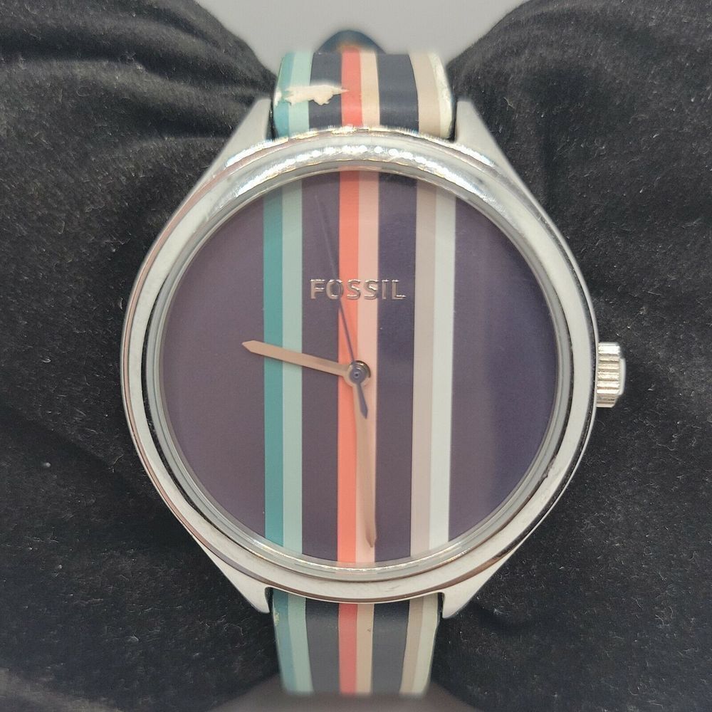 Fossil BQ3474 Women's Multicolor Straps Analog Dial Quartz Wrist Watch DE584